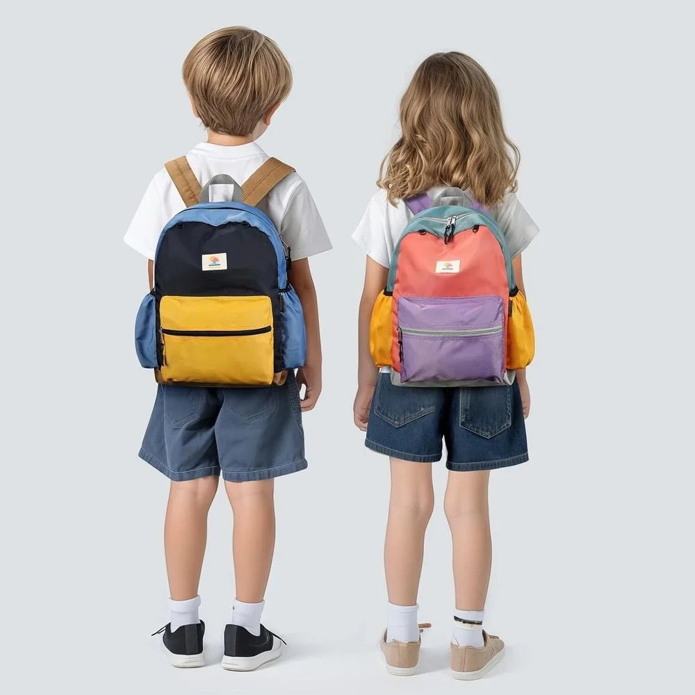 mibasies Kids Backpack for Boys 4-6 – Lightweight School Bag, Durable & Stylish